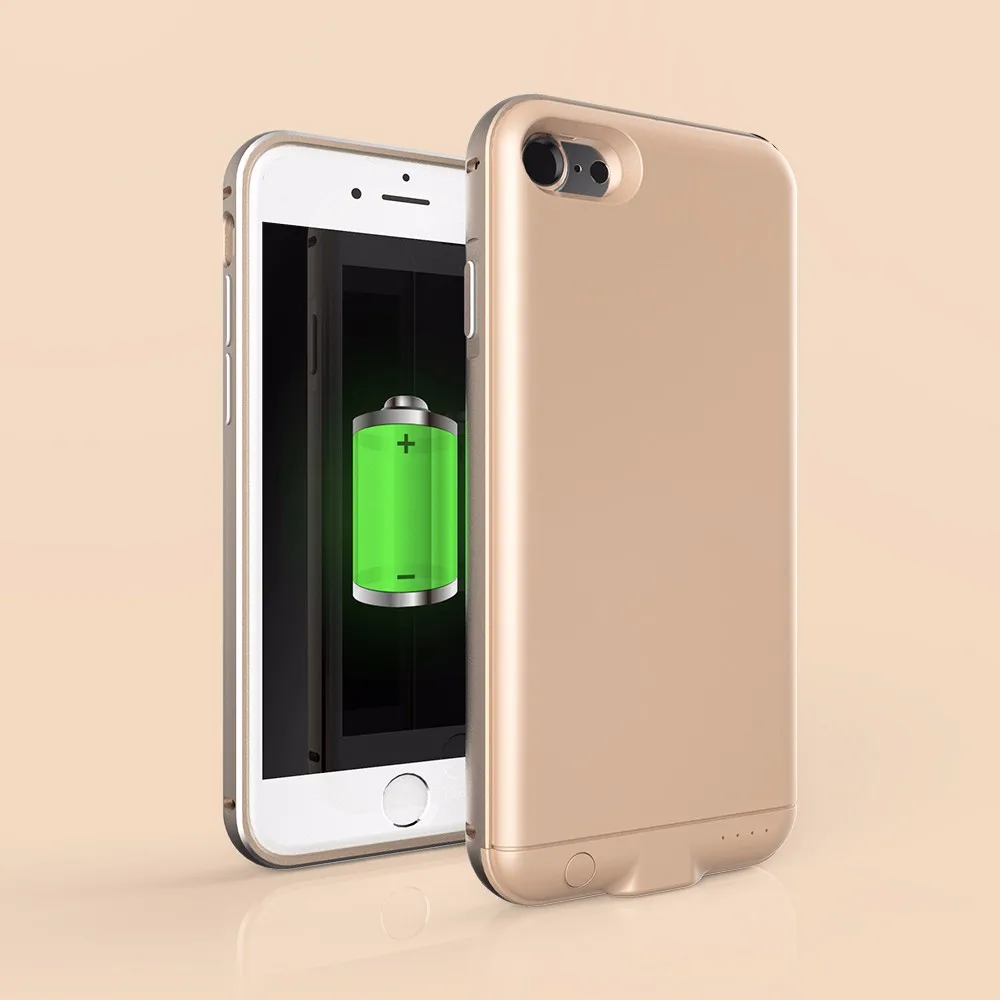 4000 Mah Per Iphone 6 Plus 6S Plus Custodia Per Caricabatterie Custodia Per Batteria Da 5.5 Pollici Con Coperchio Di Backup Smart Power Bank