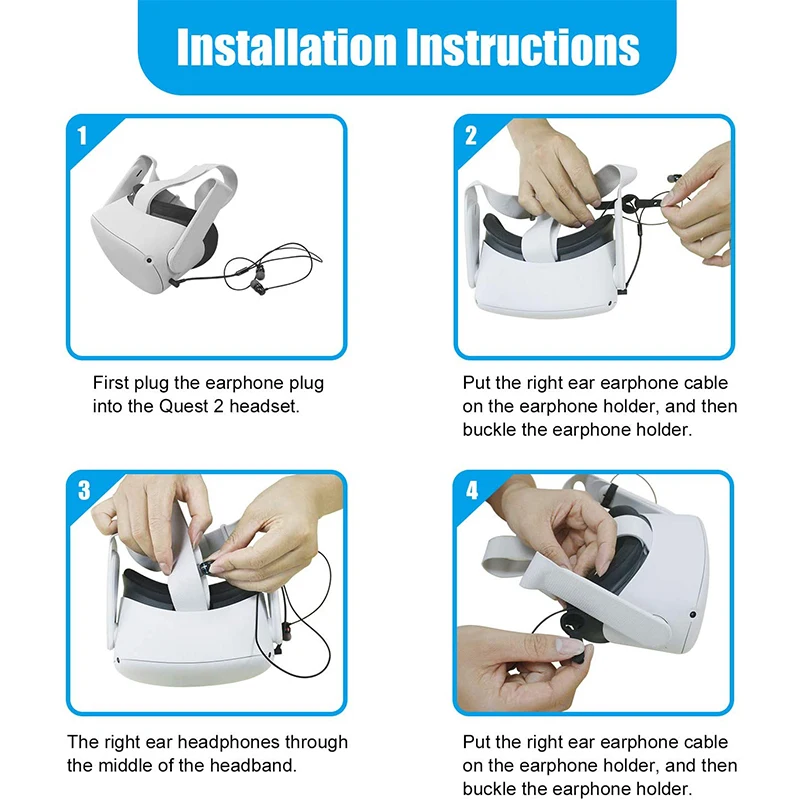 Ear Headphones Does Oculus Quest Have A Headphone Jack Oculus - Main Image