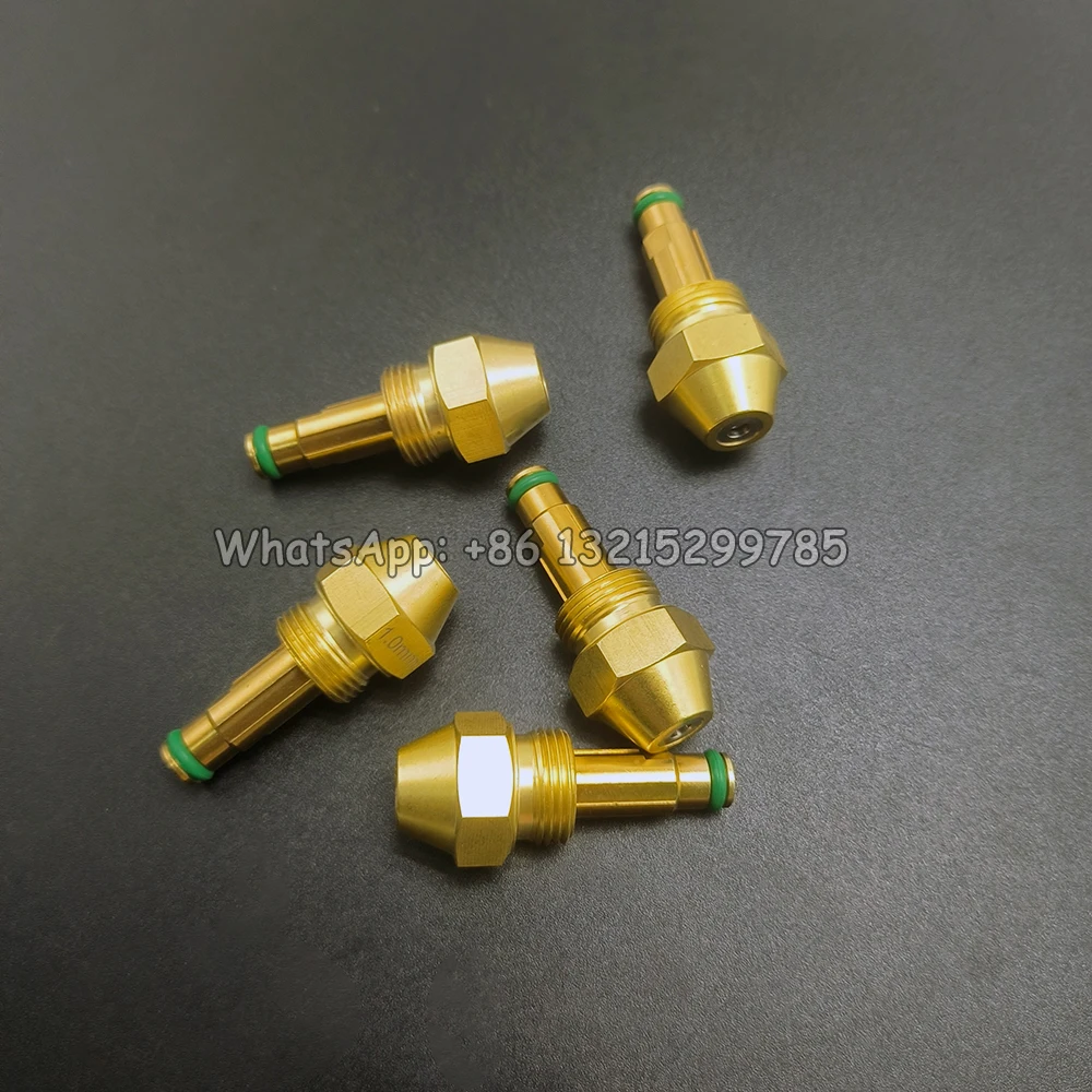 Waste Oil Burner Nozzle, Oil Mist Nozzle, Air Atomizing Nozzle, Oil Burner Jet, Siphon, Full Cone Oil Injector 4