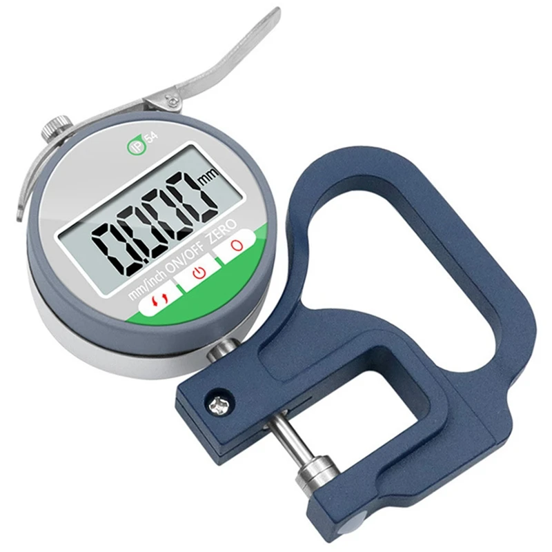 

0-12.7Mm High-Precision Digital Thickness Gauge Meter IP54 Waterproof And Dustproof Electronic Micrometer Durable