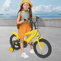 14In enfants vélo avec roues d'entraînement cloche frein à main enfants Bik hauteur réglable enfants apprentissage vélo pour garçons filles 2