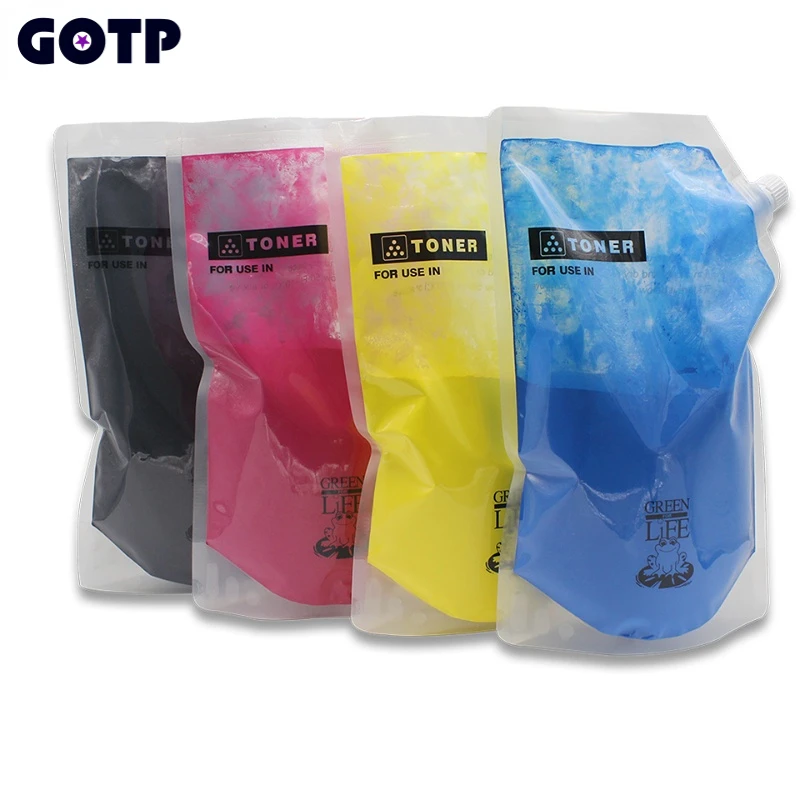 TN328 일본 컬러 리필 토너 파우더 4 개, 코니카 미놀타 비즈허브 C250 C300 C360 C7130 C250i C300i C360i C7130i 호환