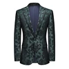 S-5XL High quality Men's fashion handsome Everything Business Everything Spring jacquard casual suit single West coat 1