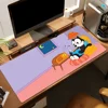 Cartoon F-Felix the Cat Mouse Pad Protector Office Gaming Accessories Laptop Gamer Cabinet Non Slip 4
