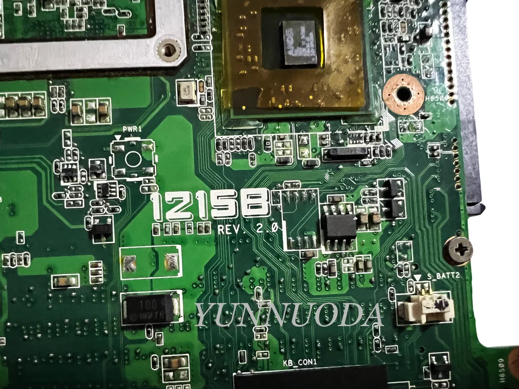 Original para Asus 1215b Portátil Placa-mãe 1215b Rev 2.0 Testado Bom - Imagem 3