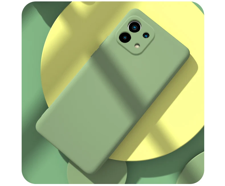 Candy Solid Color Soft Silicone Phone Case - Matte Finish