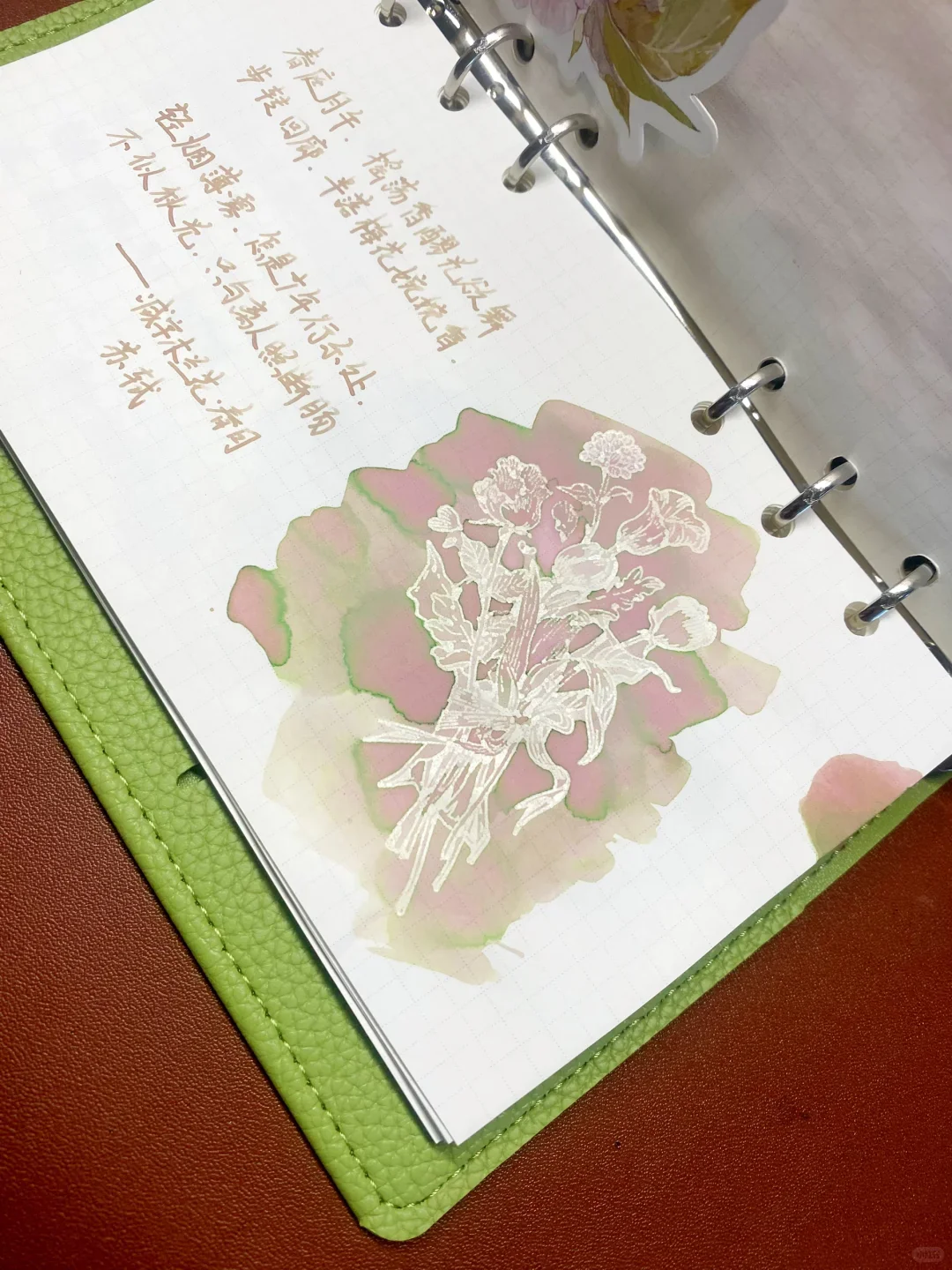 컬렉션 트레이스드, 일본 장미(샨추이), 크로모쉐이딩 잉크, 쉰 잉크, 19ml