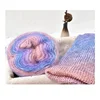 Warm Fancy Gradient Mohair Long Dyed Mohair Fine Thread Crochet Sweater Silk Young Mohair Wool Ball 3