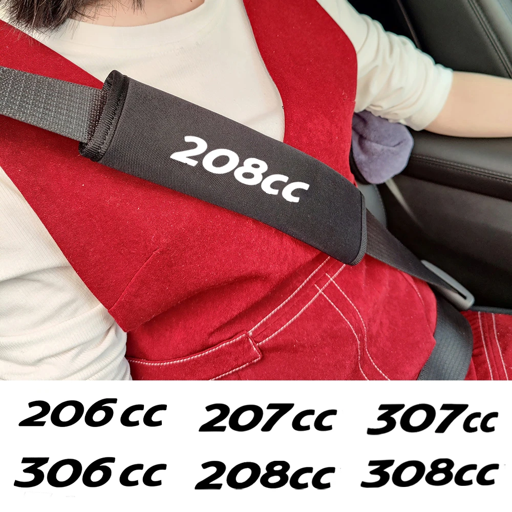 Almohadillas para cinturón de seguridad de coche, accesorios para Peugeot 204, 309, 404, 504, 605, experto, 206CC, 208CC, 306CC, 307CC, 308CC, GT | - AliExpress