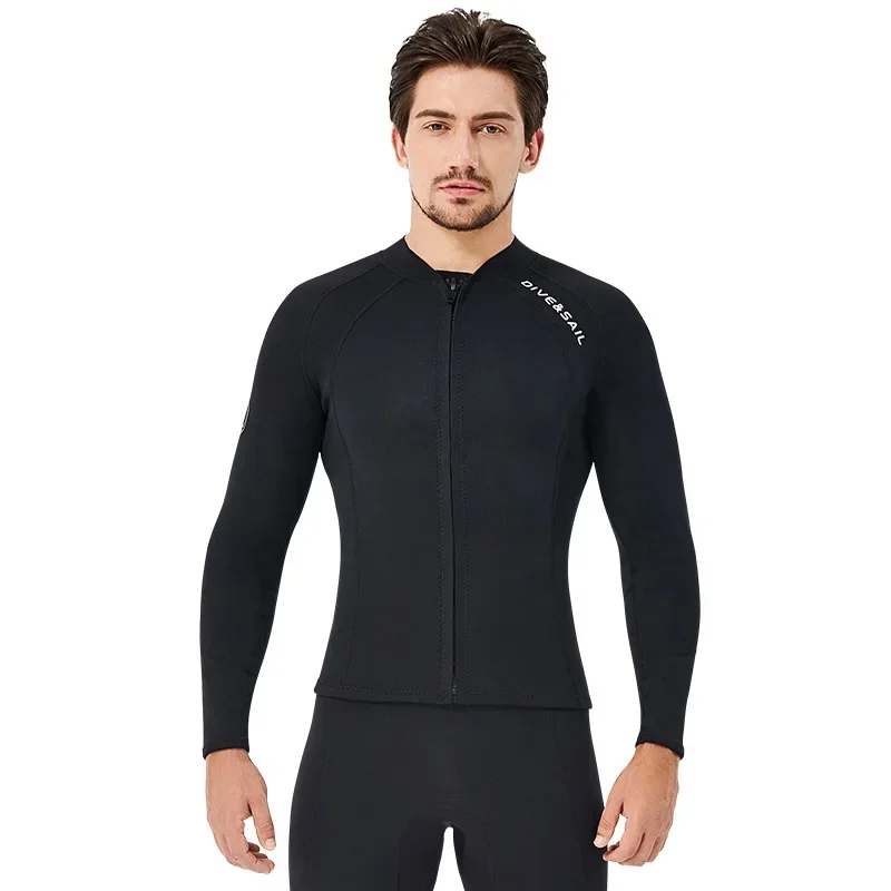 Neoprene Diving Suit Split Top Long Sleeved Diving Suit Cold and Warm Large Surfing 2MM