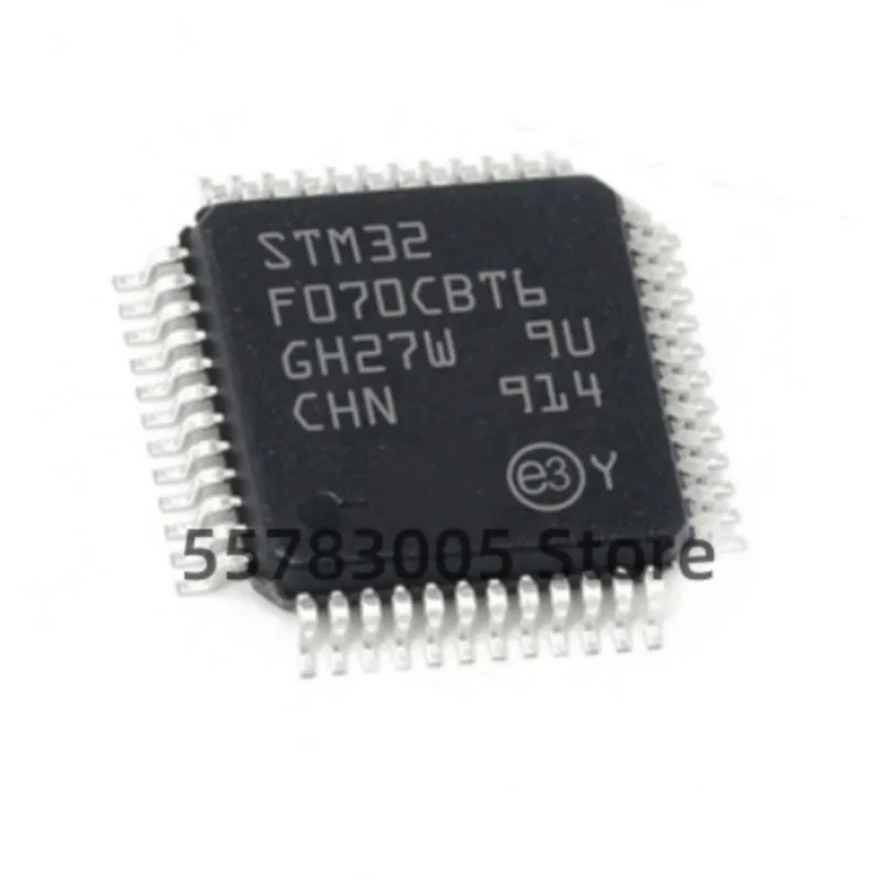 

10PCS New STM32F070CBT6 QFP48 Microcontroller chip IC
