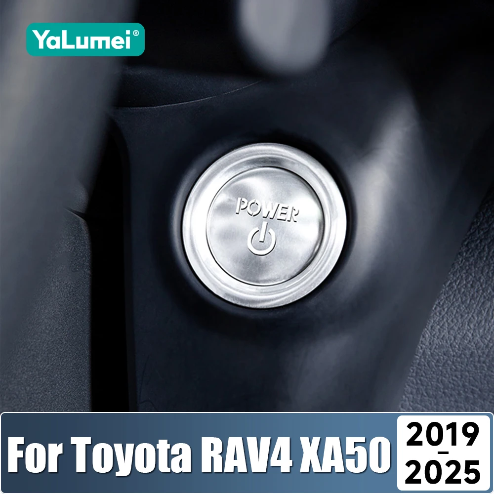 Hybrid Car Engine Start/Stop Button Ring Cover Circle Case