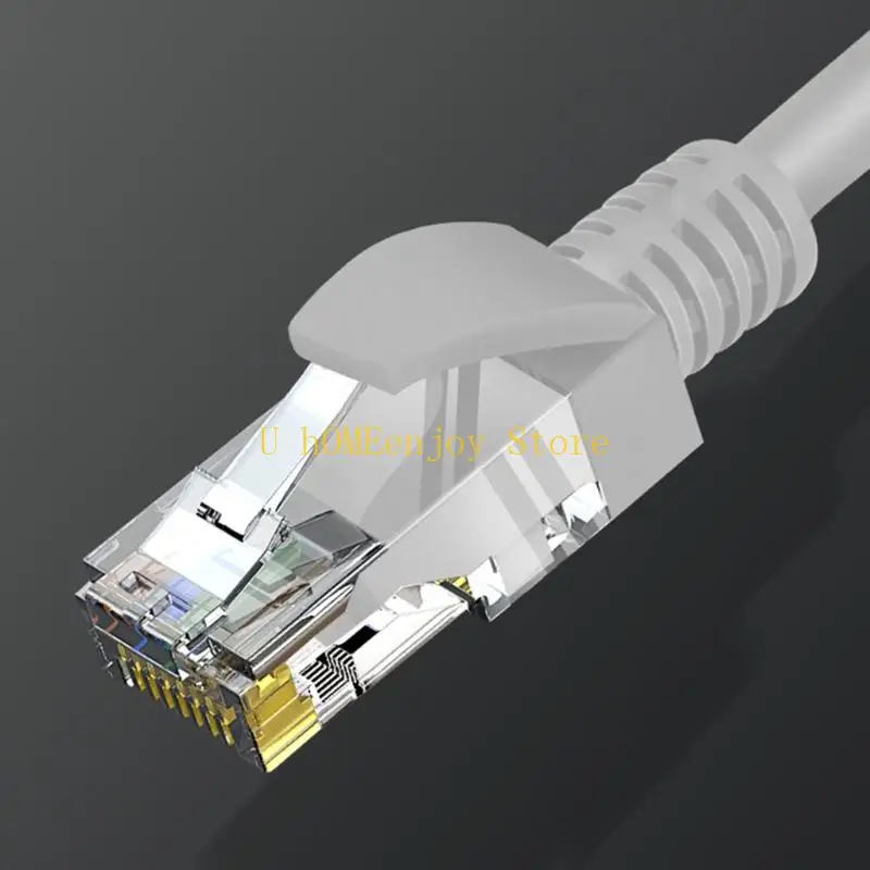 B0KF 다기능 이더넷 네트워킹 케이블 Cat6 이더넷 패치 컴퓨터용 케이블 라우터 장치 네트워킹 케이블