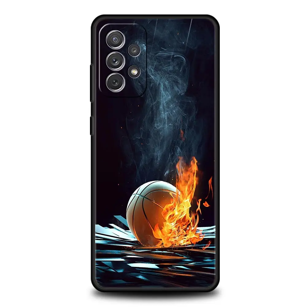 Stylish Basketball Basket Phone Case - Durable Sports-Inspired Design