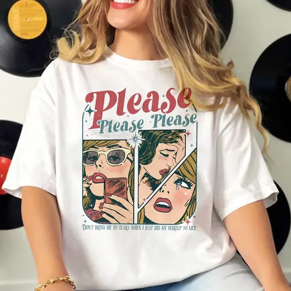 Sabrina Carpenter T Shirt Women Graphic Manga Harajuku Top Female Funny Manga Anime Clothes Y2k Top  Women Clothes  Oversized 5