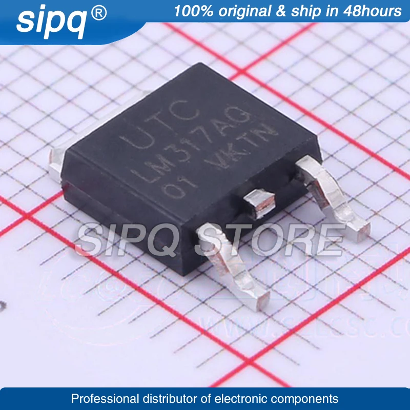 

10PCS/LOT LM317AG-TN3-R LM317AG TO-252-2(DPAK) MEDIUM CURRENT 1.2V TO 37V ADJUSTABLE VOLTAGE REGULATOR New Original