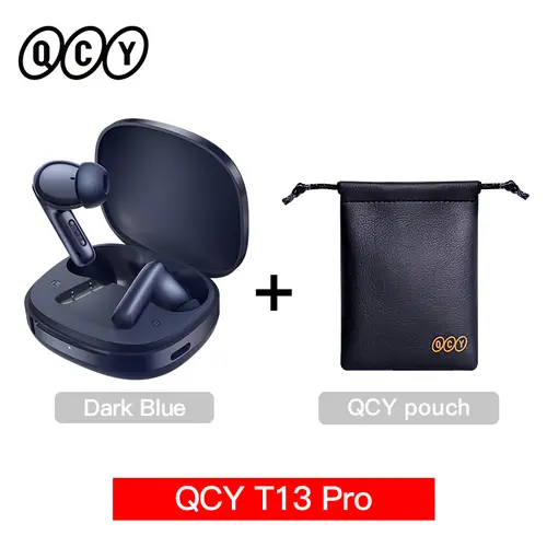 QCY T13 Pro HT23 Adaptive ANC Wireless Earbuds 13mm Drivers Powerful Bass 50dB Hybrid ANC Bluetooth 6.0 Earphones 6 Mics ENC 47H - Image 7