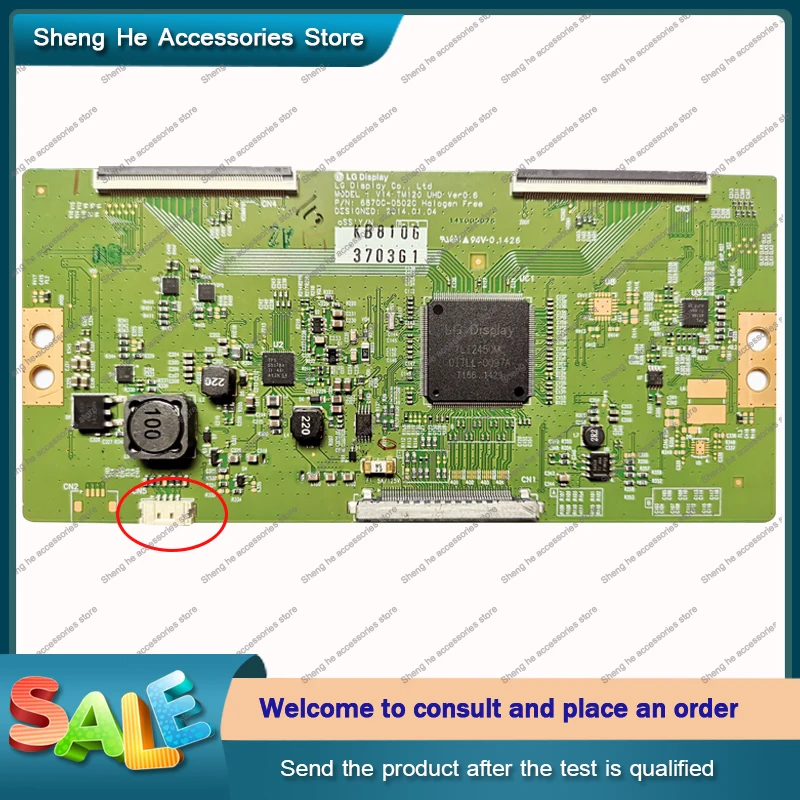 Tcon Board Original for Tcon Board V14 TM120 UHD VER 0.6 6870C-0502C