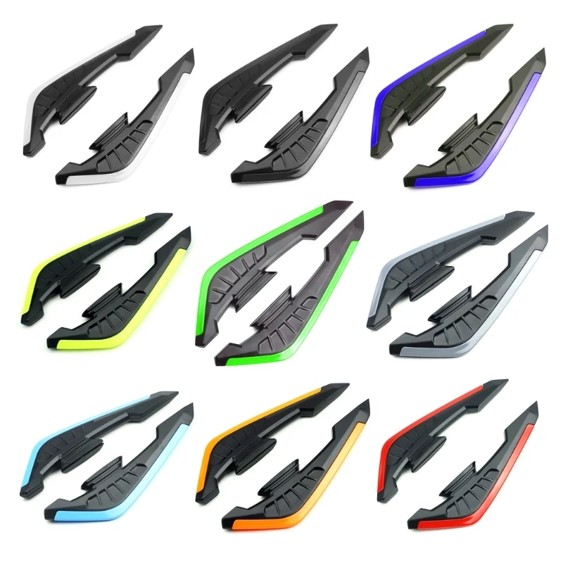 

1 Pair Motorcycle Winglets Side Fairing Winglets Spoiler Aerodynamic Wing Kit Modified Accessory Wind Wing Drop Shipping