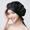 Pure Silk Hair Bonnets For Women Sleeping Cap Luxury Natual Silk Sleep Cap Night Bonnet Caps Hair Protection Turban Head Wraps 4