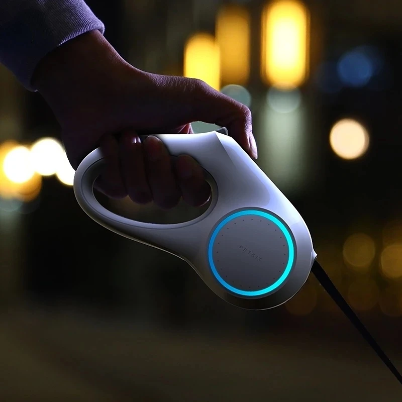 

Petkit Streamer Pet Leash Durable Dog Leash Automatic Retractable Dog Roulette with LED Night Light Extension Dog Collar