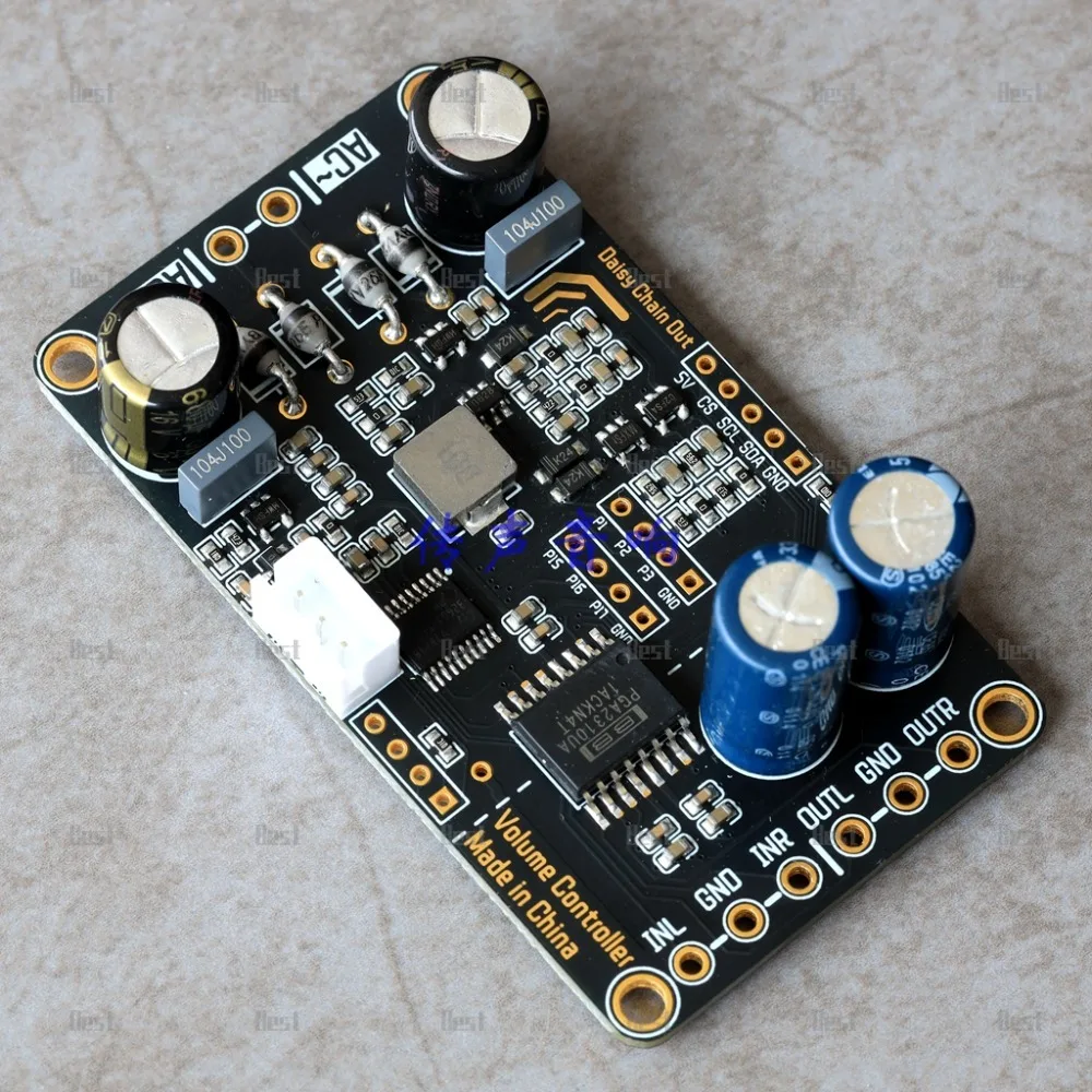 PGA2310 고정밀, 고성능 디지털 전위차계(AP 테스트 포함)