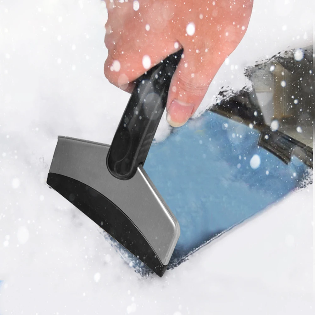 Snow Removal Scraper 1-5PCS Stainless Steel Frost Removal Tool Portable Windshield Ice Scraper For Car Window Snow Cleaning Tool