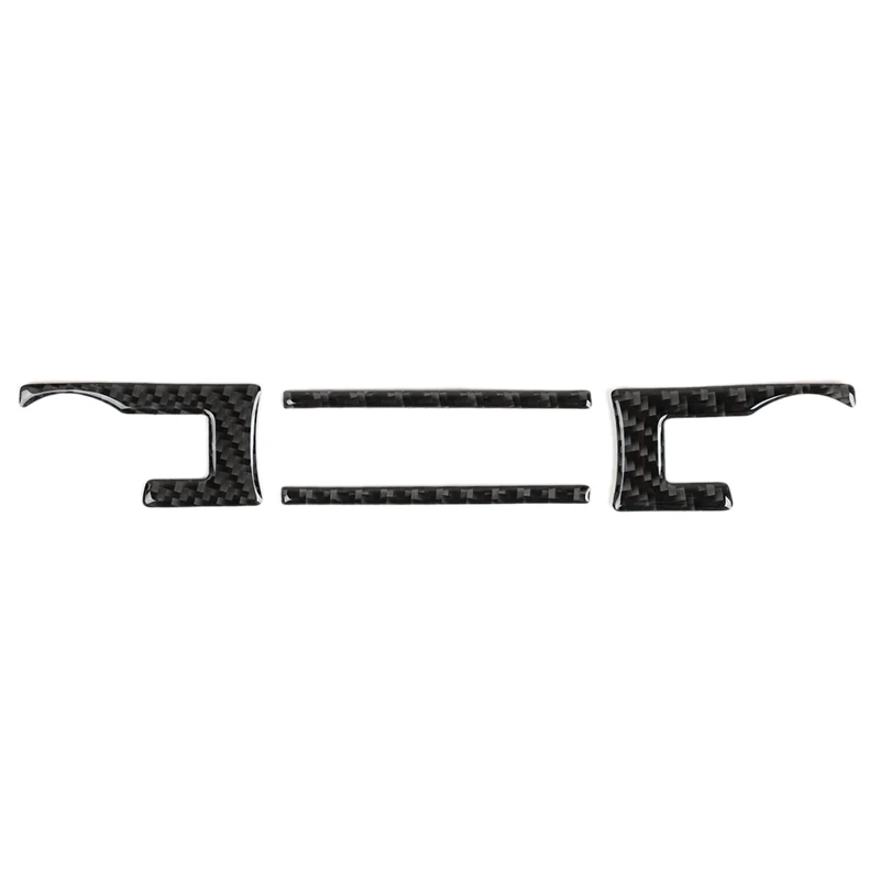 

Для 15-20 Ford Mustang Audio Button, наклейки из углеродного волокна для интерьера автомобиля