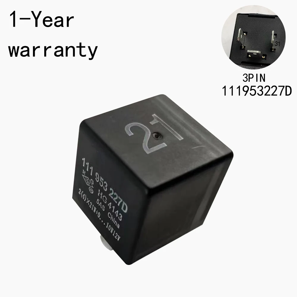 

21 Relay For Audi A10 A20 A40 A50 A80 VW Santana Multivan 111953227D