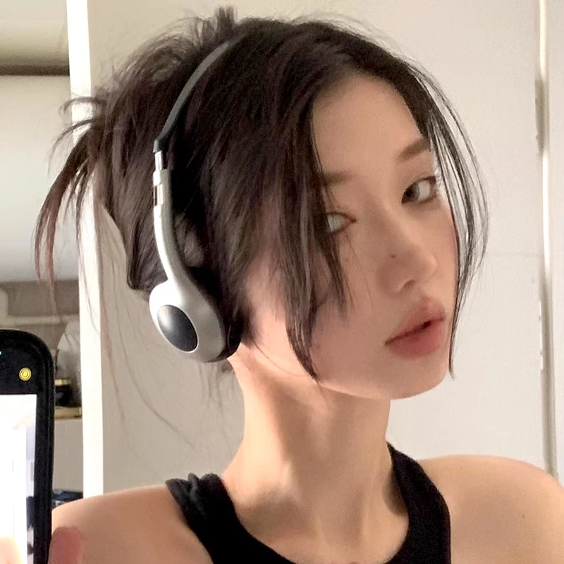 Cd Fashion Retro Classic Headset Over Ear Earbud 3.5Mm Cuffie Cablate Walkman Personality Earphones Millennium Wind Vintage