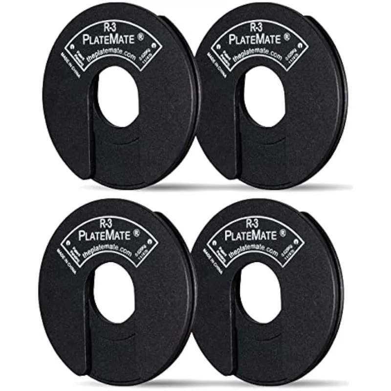 

PlateMate each R-3 Micro Loading Weight Plates (PAIR) (2.5 LBS SET ) Use with Metal, Rubber, Vinyl or Urethane Dumbbells