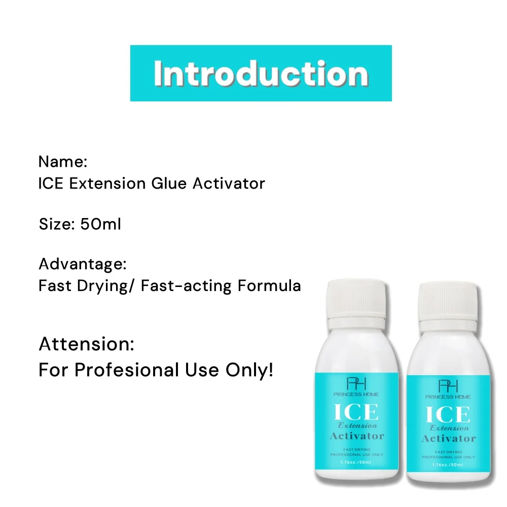 Hot Selling 20ml Cold Building Waterproof Ice Hair Extension Adhesive Kit OEM Human Hair Hair Glue Gel Activator Remover Kit 2
