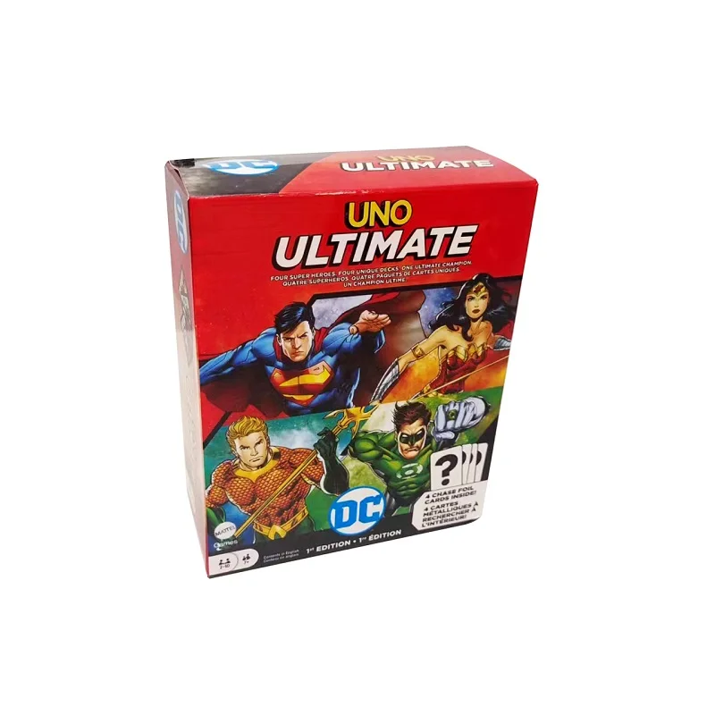 

Mattel Games UNO ULTIMATE карточная игра для семейной ночи с тематической графикой для ТВ-шоу и специальным правила для 2-10 игроков