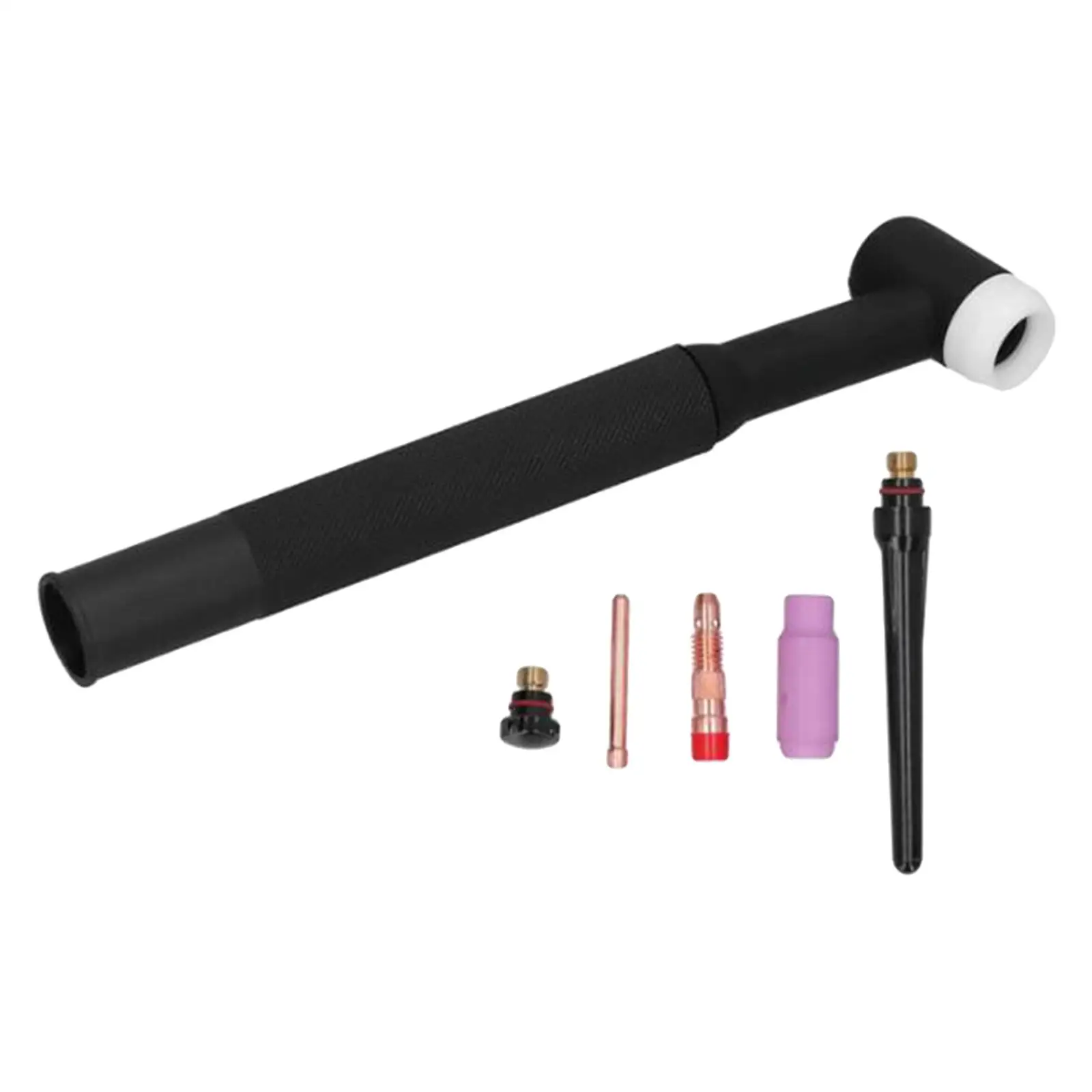 TIG Welding Torch Tungsten with Power Cable Hose Gas Valve Control and Adapter Accessory 2