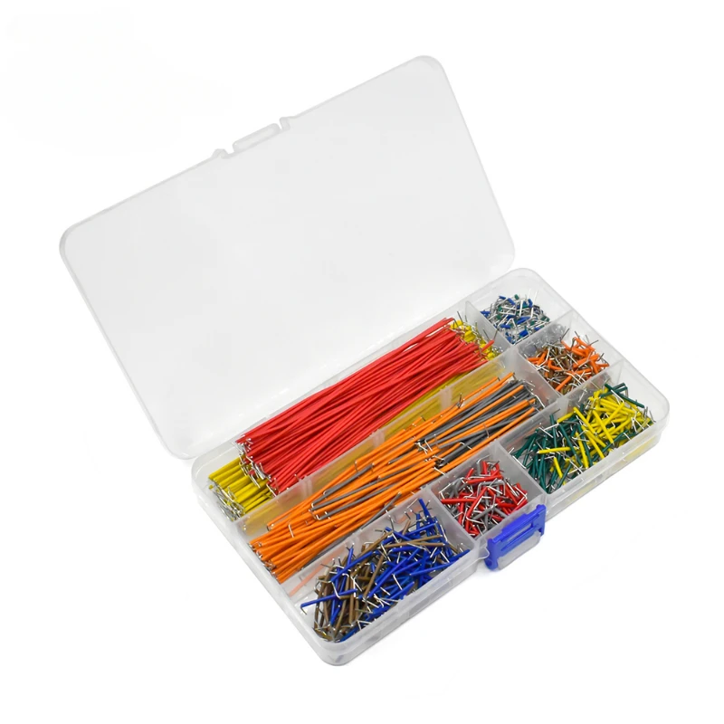 140pcs Solderless Breadboard Jumper Wire Kit 22 AWG U-Shaped