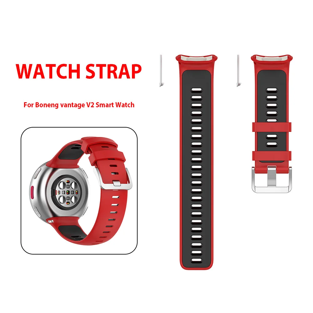 Waterproof Silicone Watch Strap for Polar Vantage V2
