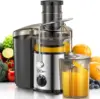 Product Description 0 1 1 Powerful & Efficient 500W powerful make the juicer machines can turn carrot/orange into smooth juice 1