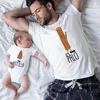 Funny Family Matching Shirts De Tal Palo Tal Astilla T-shirts Daddy and Boys Girls Tees Baby Rompers Father's Day Outfits Gifts 1