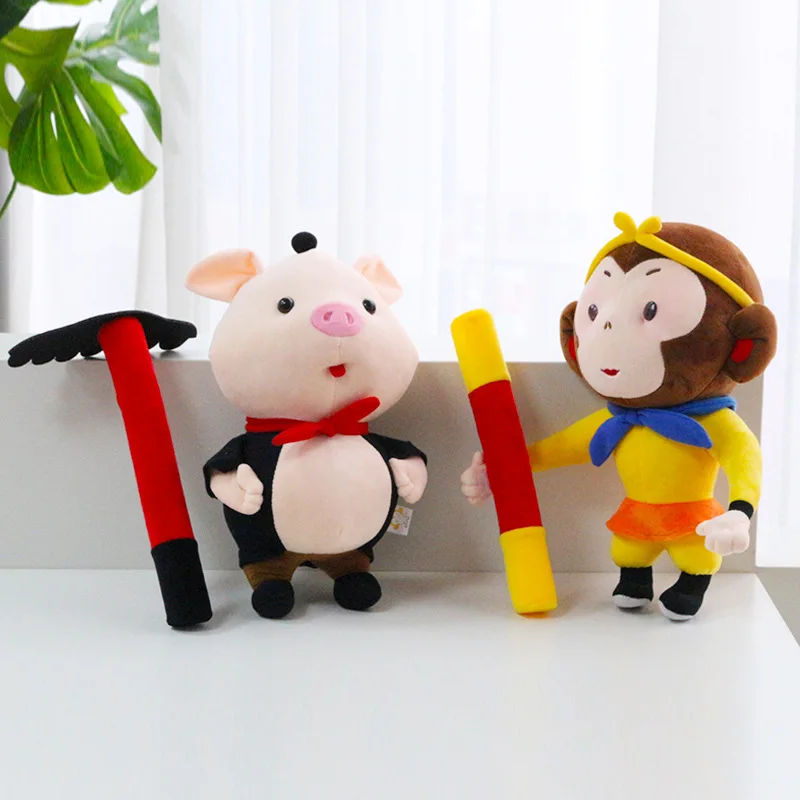 

Мягкая плюшевая игрушка Тэнг-монах, обезьяны, короля, свиньи