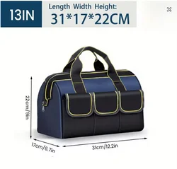 Durable Waterproof Multifunctional Tool Bag with Large Capacity and Multiple Pockets - 6 (Blue 2)