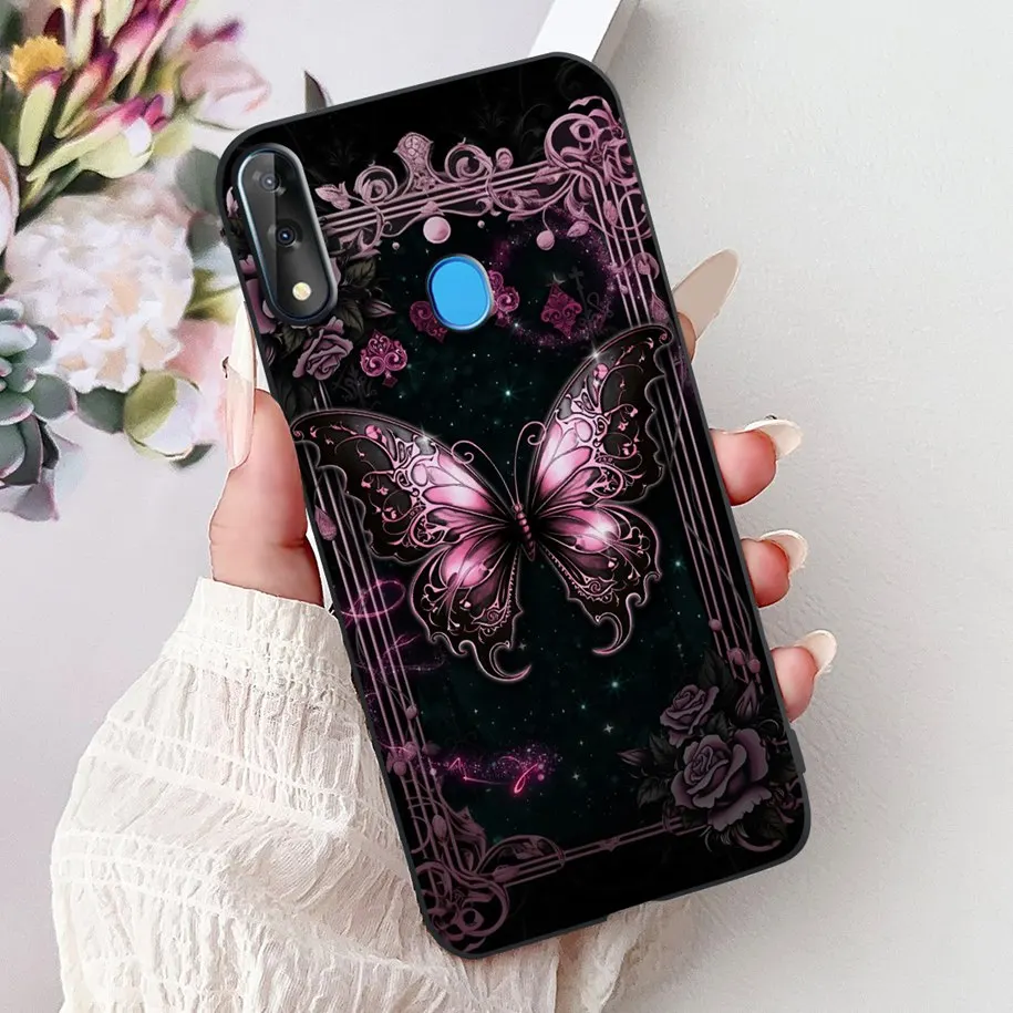 Cute Cool Spider Tiger Marble Soft Silicone Shockproof Phone Case Cover