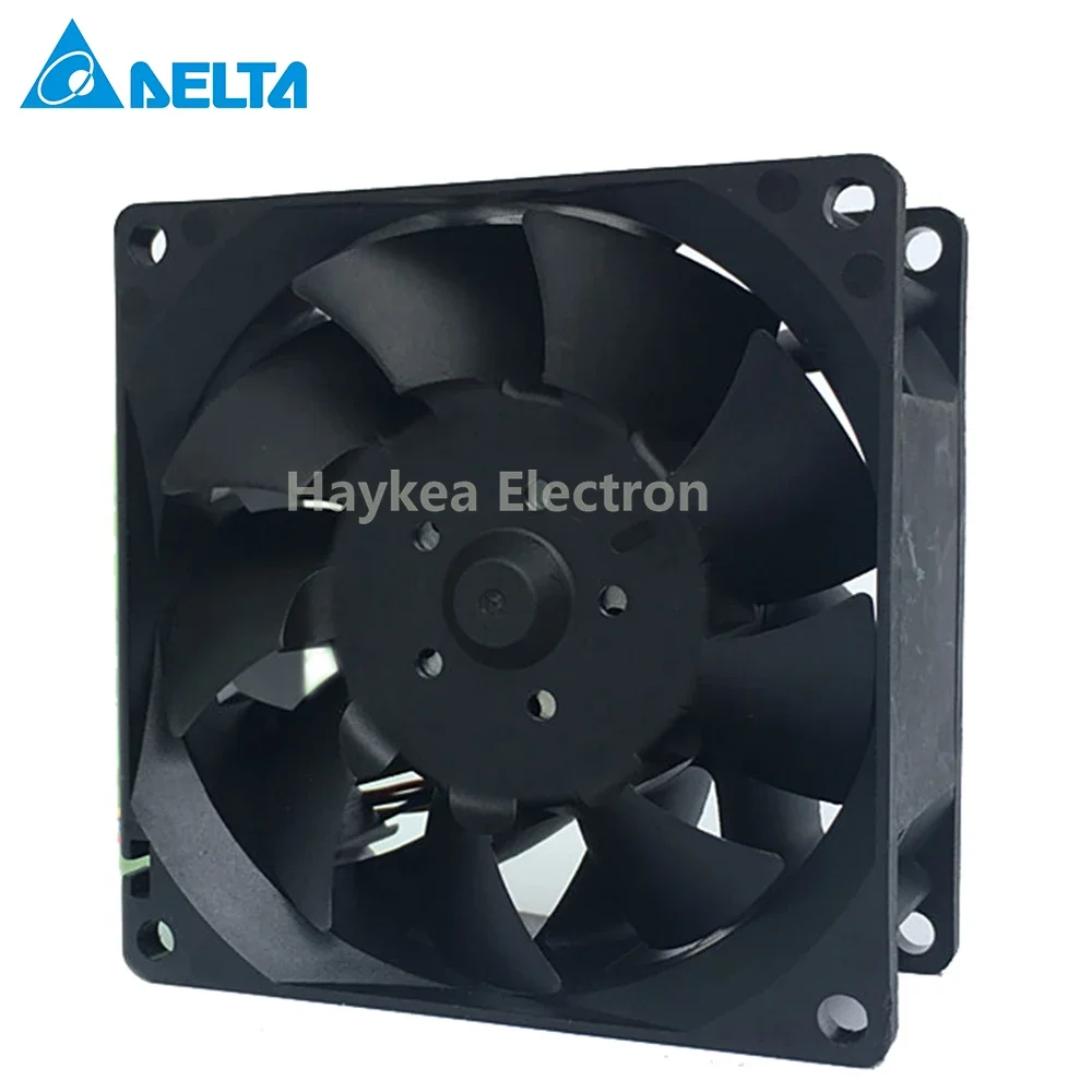 Delta TFB0812UHE -5H2L DC12V 2.34A 서버 사각 인버터 축 냉각 팬 80x80x38mm용