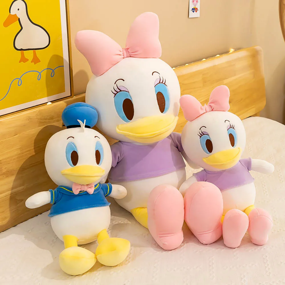 Disney Donald Duck Daisy Plush Toys Cartoon Animal Soft Stuffed Toy Dolls Home Decor Sofa Bedroom Cushion Kids Birthday Gifts