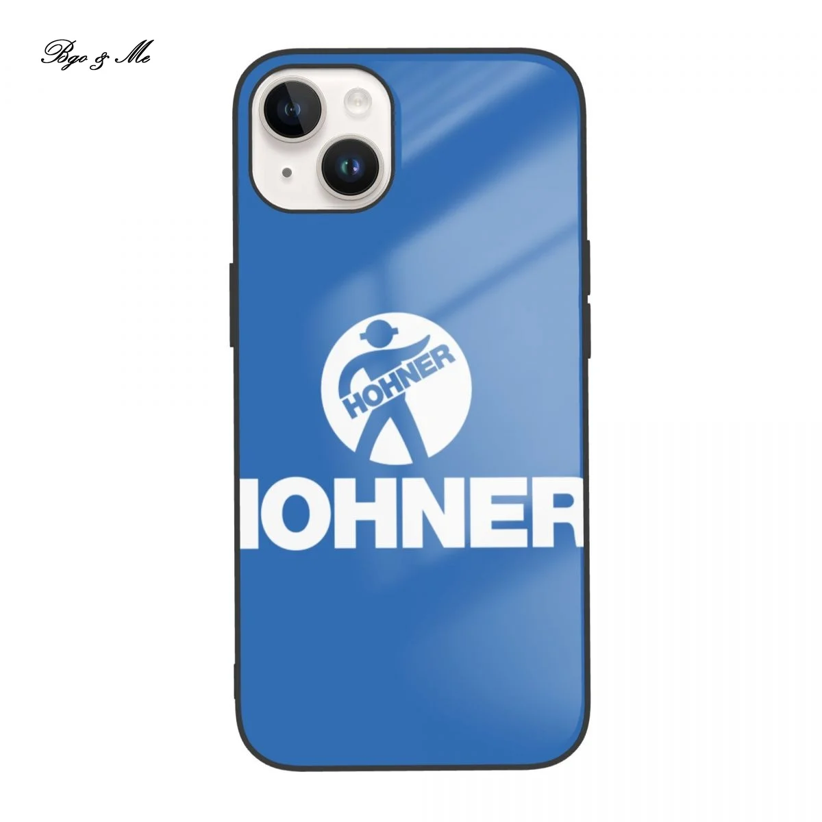 

Hohner Case with iPhone 12 13 14 Pro Max for Teens Men and Women Cool TPU Glass Bumper Phone Case Cover