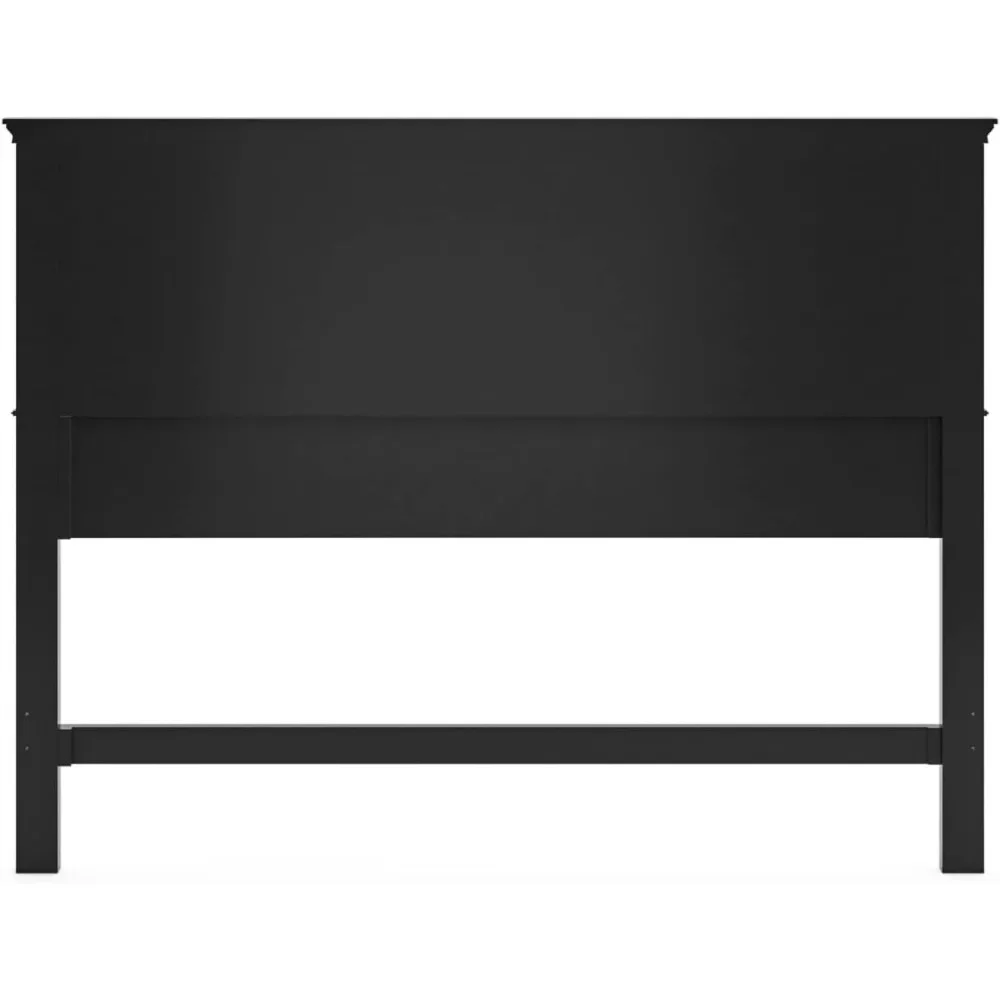 Home Styles Bedford Black Queen Headboard With Raised Panels Double Bed Headboard Wall Panel Picture Frame Moldings Headboards 2