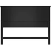 Home Styles Bedford Black Queen Headboard With Raised Panels Double Bed Headboard Wall Panel Picture Frame Moldings Headboards 2