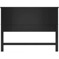 Home Styles Bedford Black Queen Headboard With Raised Panels Double Bed Headboard Wall Panel Picture Frame Moldings Headboards 2