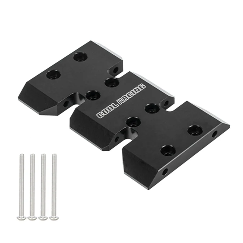 AEE1-2X LCG 중력 중심 아래 1/10 RC 크롤러 축 SCX10 I II III Capra,1 용 금속 변환 스키드 플레이트