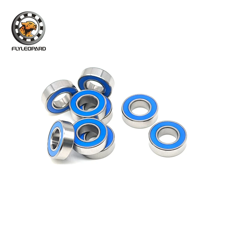 Ball Bearings 688RS 10PCS 8x16x5 mm ABEC-7 Hobby Electric RC Car Truck Blue Rubber Sealed 6700 6701 686 695 696 6800 698
