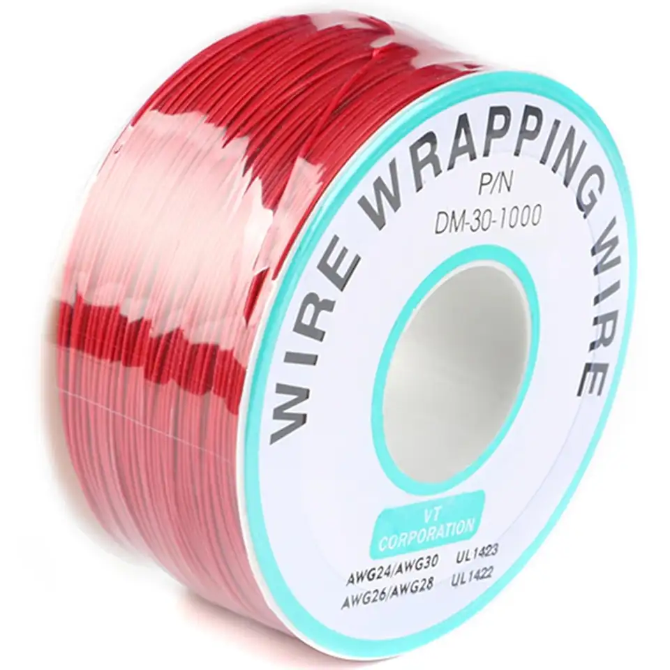 30AWG Tin Plated Copper Wire Wrapping Wire Cable Reel Electrical Soldering OK Wire 250m For LCD PCB Laptop Monitor image 9